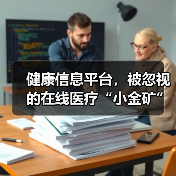 健康信息平台,被忽视的在线医疗“小金矿”?(图2) 健康信息平台,被忽视的在线医疗“小金矿”?(图2)
