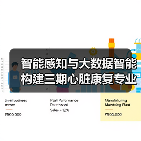 智能感知与大数据智能构建三期心脏康复专业服务体系（图1）