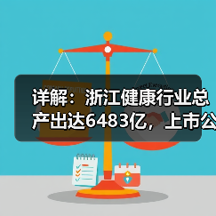 详解：浙江健康行业总产出达6483亿，上市公司超79家的四大抓手（图1）