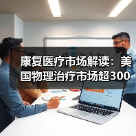康复医疗市场解读：美国物理治疗市场超300亿美元，社区诊所为主要模式（图3）