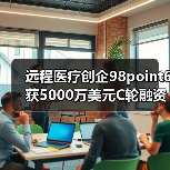 远程医疗创企98point6获5000万美元C轮融资，高盛领投（图1）