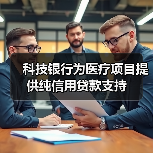 科技银行为医疗项目提供纯信用贷款支持（图3）