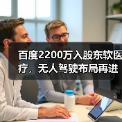百度2200万入股东软医疗，无人驾驶布局再进一步？（图4）