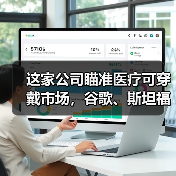 这家公司瞄准医疗可穿戴市场，谷歌、斯坦福、利洁时都是其合作伙伴（图1）