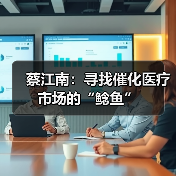蔡江南：寻找催化医疗市场的“鲶鱼”（图1）