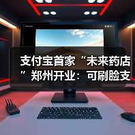 支付宝首家“未来药店”郑州开业：可刷脸支付（图2）