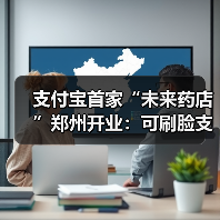 支付宝首家“未来药店”郑州开业：可刷脸支付（图3）