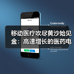 移动医疗吹尽黄沙始见金：高速增长的医药电商！（图3）