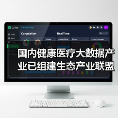 国内健康医疗大数据产业已组建生态产业联盟（图4）