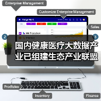 国内健康医疗大数据产业已组建生态产业联盟（图2）