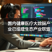 国内健康医疗大数据产业已组建生态产业联盟（图3）
