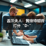 盖茨夫人：我给特朗普打分“D-”（图2）