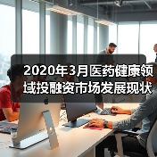 2020年3月医药健康领域投融资市场发展现状分析 集中在医药医疗器械（图1）