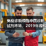 免疫诊断领跑中国诊断试剂市场，2019年规模突破258亿（图4）
