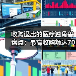 收购退出的医疗独角兽盘点：最高收购额达70亿美元（图4）