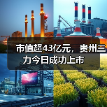 市值超43亿元,贵州三力今日成功上市(图1) 市值超43亿元,贵州三力今日成功上市(图1)