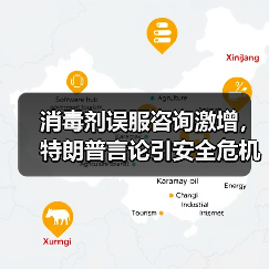 消毒剂误服咨询激增,特朗普言论引安全危机?(图2) 消毒剂误服咨询激增,特朗普言论引安全危机?(图2)