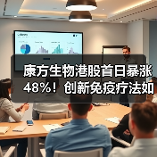 康方生物港股首日暴涨48%！创新免疫疗法如何突破PD-1瓶颈