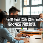 疫情药品监管政策 新规强化经营质量管理(图1) 疫情药品监管政策 新规强化经营质量管理(图1)