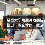 复旦大学附属肿瘤医院推进“隔空诊疗”惠及百姓健康(图3) 复旦大学附属肿瘤医院推进“隔空诊疗”惠及百姓健康(图3)