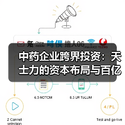中药企业跨界投资:天士力的资本布局与百亿收益(图3) 中药企业跨界投资:天士力的资本布局与百亿收益(图3)