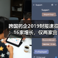 跨国药企2019财报速览：16家增长，仅两家营收下滑（图1）
