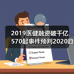 2019医健融资破千亿,570起事件预判2020趋势(图3) 2019医健融资破千亿,570起事件预判2020趋势(图3)
