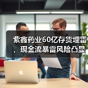 紫鑫药业60亿存货埋雷,现金流暴雷风险凸显(图3) 紫鑫药业60亿存货埋雷,现金流暴雷风险凸显(图3)