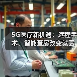 5G医疗新机遇:远程手术、智能查房改变就医方式(图1) 5G医疗新机遇:远程手术、智能查房改变就医方式(图1)