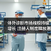 体外诊断市场规模持续增长 注册人制度释放潜力(图2) 体外诊断市场规模持续增长 注册人制度释放潜力(图2)