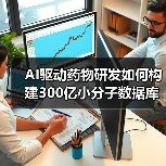 AI驱动药物研发如何构建300亿小分子数据库？
