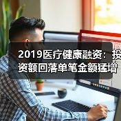 2019医疗健康融资：投资额回落单笔金额猛增，产业链哪里最热