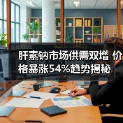 肝素钠市场供需双增 价格暴涨54%趋势揭秘(图3) 肝素钠市场供需双增 价格暴涨54%趋势揭秘(图3)