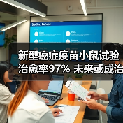 新型癌症疫苗小鼠试验治愈率97% 未来或成治疗新希望(图1) 新型癌症疫苗小鼠试验治愈率97% 未来或成治疗新希望(图1)