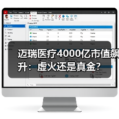 迈瑞医疗4000亿市值飙升:虚火还是真金?(图4) 迈瑞医疗4000亿市值飙升:虚火还是真金?(图4)