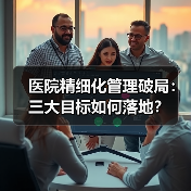 医院精细化管理破局:三大目标如何落地?(图3) 医院精细化管理破局:三大目标如何落地?(图3)