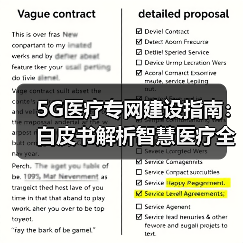 5G医疗专网建设指南:白皮书解析智慧医疗全流程应用(图3) 5G医疗专网建设指南:白皮书解析智慧医疗全流程应用(图3)