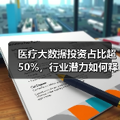 医疗大数据投资占比超50%,行业潜力如何释放?(图4) 医疗大数据投资占比超50%,行业潜力如何释放?(图4)