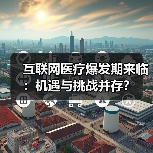 互联网医疗爆发期来临：机遇与挑战并存？（图1）
