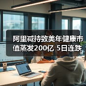 阿里减持致美年健康市值蒸发200亿 5日连跌背后真相（图1）