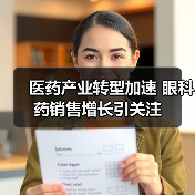医药产业转型加速 眼科药销售增长引关注(图1) 医药产业转型加速 眼科药销售增长引关注(图1)