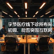 字节医疗线下诊所布局初现,能否突围互联网医疗红海?(图1) 字节医疗线下诊所布局初现,能否突围互联网医疗红海?(图1)