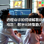 远程会诊如何破解看病难题？数字化转型助力医疗效率提升（图1）