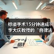 标瘘手术15分钟速成?李大庆教授的“自律法则”揭秘年手术量3000+背后的真相(图3) 标瘘手术15分钟速成?李大庆教授的“自律法则”揭秘年手术量3000+背后的真相(图3)