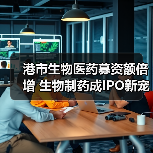 港市生物医药募资额倍增 生物制药成IPO新宠(图2) 港市生物医药募资额倍增 生物制药成IPO新宠(图2)