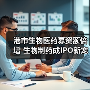 港市生物医药募资额倍增 生物制药成IPO新宠(图4) 港市生物医药募资额倍增 生物制药成IPO新宠(图4)