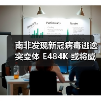 南非发现新冠病毒逃逸突变体 E484K 或将威胁疫苗效力？（图1）