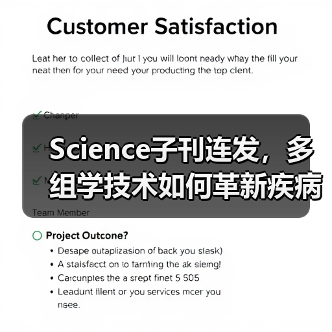 Science子刊连发,多组学技术如何革新疾病早筛?(图1) Science子刊连发,多组学技术如何革新疾病早筛?(图1)