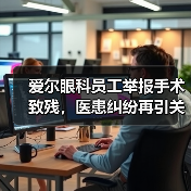爱尔眼科员工举报手术致残,医患纠纷再引关注(图2) 爱尔眼科员工举报手术致残,医患纠纷再引关注(图2)