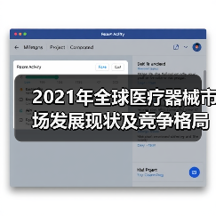 2021年全球医疗器械市场发展现状及竞争格局分析(图4) 2021年全球医疗器械市场发展现状及竞争格局分析(图4)